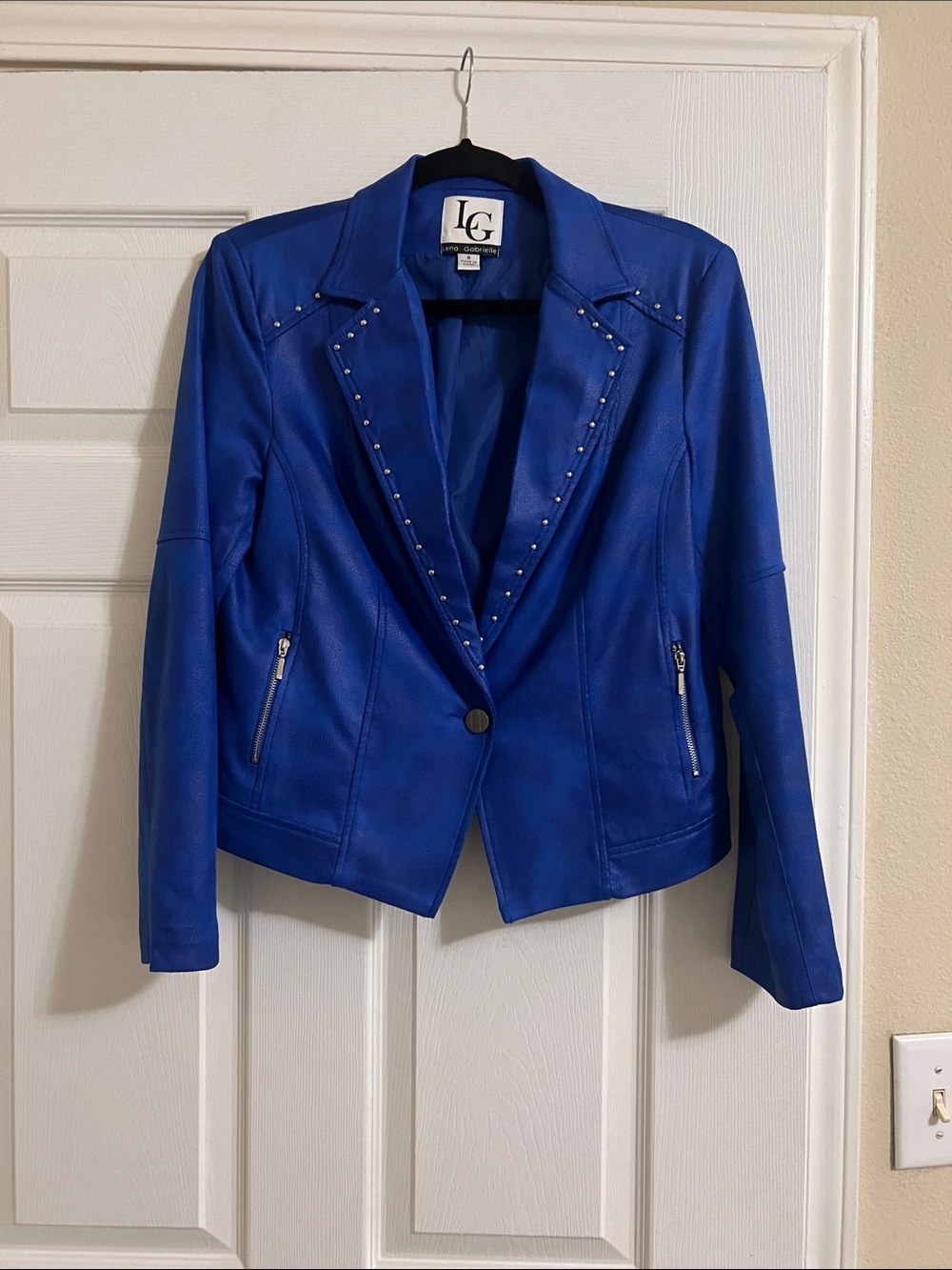 Lena Gabrielle cropped blazer